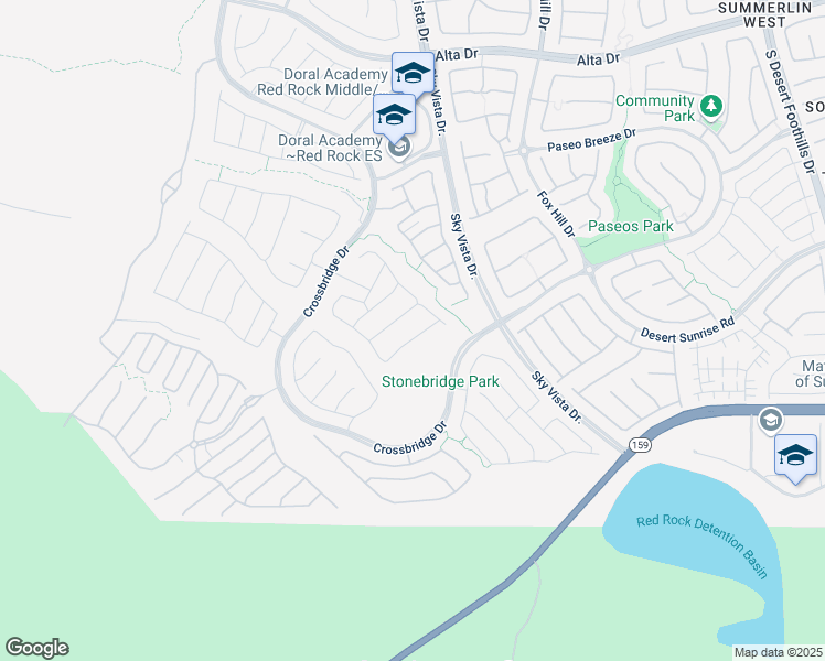 map of restaurants, bars, coffee shops, grocery stores, and more near 12355 Aster Hills Avenue in Las Vegas