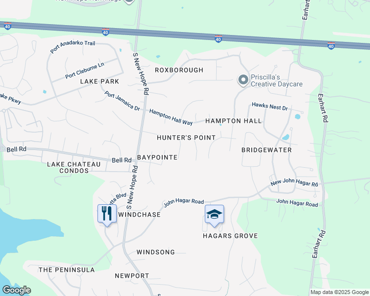 map of restaurants, bars, coffee shops, grocery stores, and more near 5203 Dove Trail in Nashville