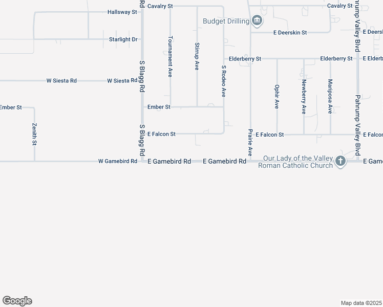 map of restaurants, bars, coffee shops, grocery stores, and more near 201 East Falcon Street in Pahrump
