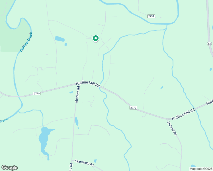 map of restaurants, bars, coffee shops, grocery stores, and more near 3723 Huffine Mill Road in Gibsonville