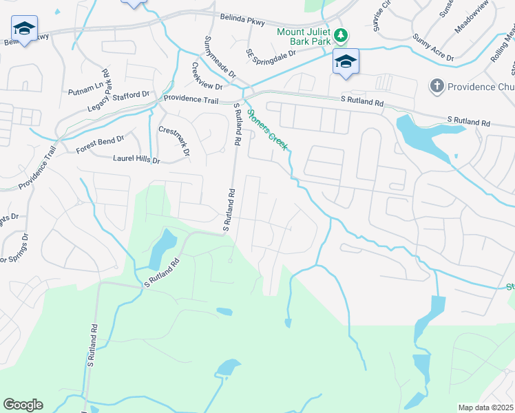 map of restaurants, bars, coffee shops, grocery stores, and more near 411 Dunnwood Loop in Mount Juliet