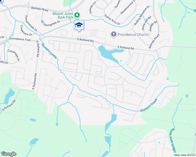 map of restaurants, bars, coffee shops, grocery stores, and more near 554 Scout Drive in Mt. Juliet