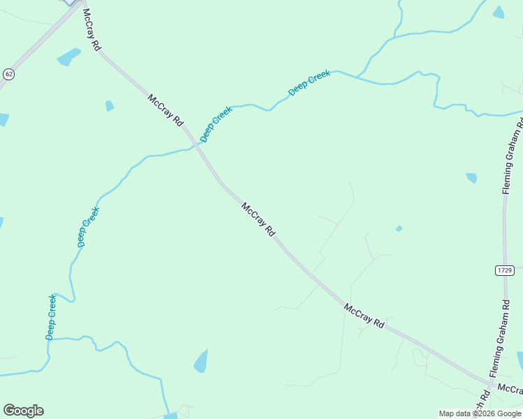 map of restaurants, bars, coffee shops, grocery stores, and more near 1374 McCray Road in Burlington