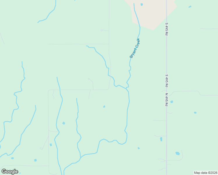 map of restaurants, bars, coffee shops, grocery stores, and more near 15999 East 590 Road in Rose