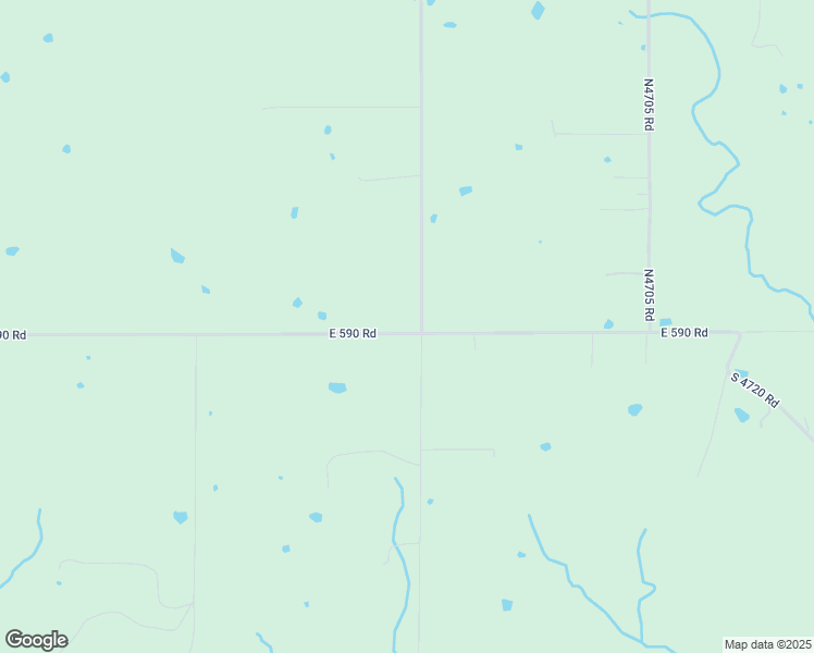 map of restaurants, bars, coffee shops, grocery stores, and more near 58939 South 700 Road in Watts