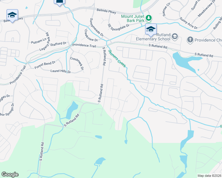 map of restaurants, bars, coffee shops, grocery stores, and more near 346 Dunnwood Loop in Mt. Juliet