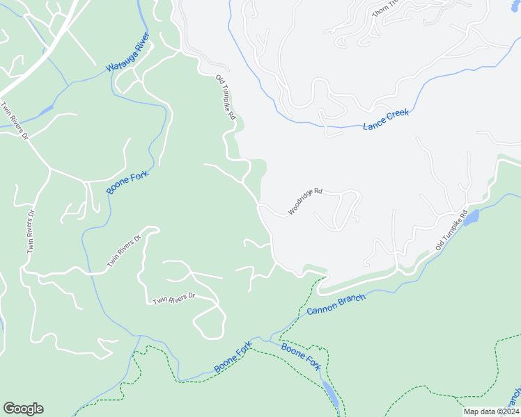 map of restaurants, bars, coffee shops, grocery stores, and more near 1157 Old Turnpike Road in Boone