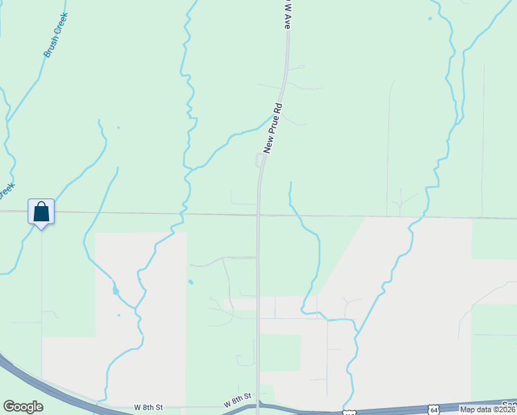map of restaurants, bars, coffee shops, grocery stores, and more near 31 North 209th West Avenue in Sand Springs