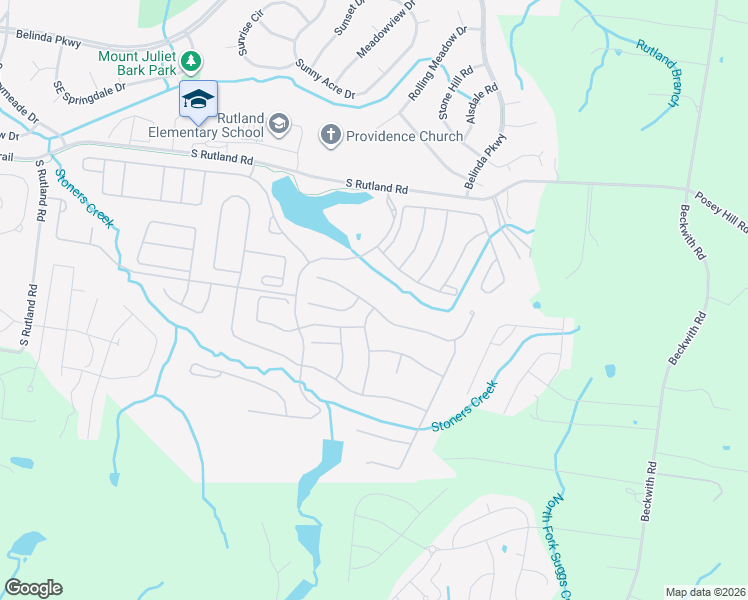 map of restaurants, bars, coffee shops, grocery stores, and more near 550 Calibre Lane in Mt. Juliet