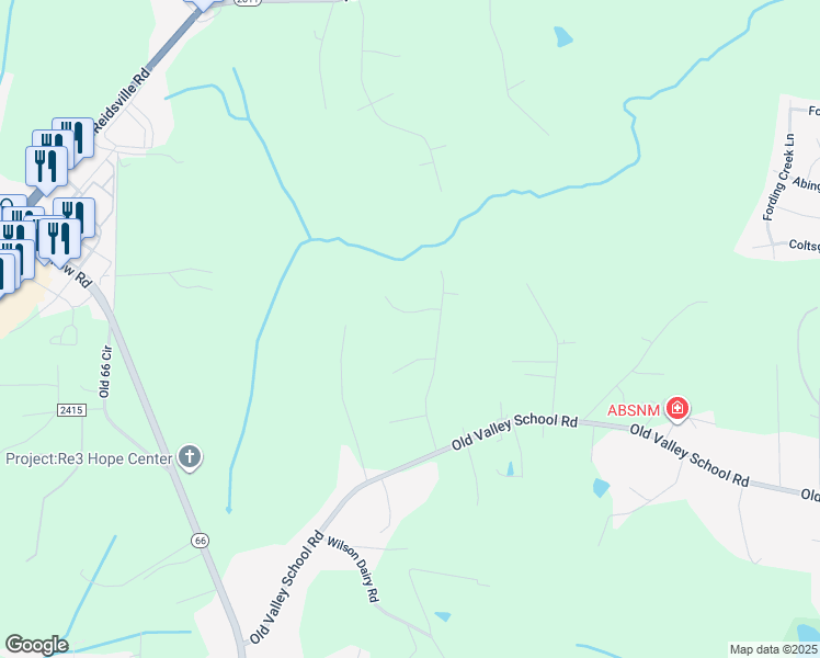 map of restaurants, bars, coffee shops, grocery stores, and more near 6010 Kempsford Court in Kernersville