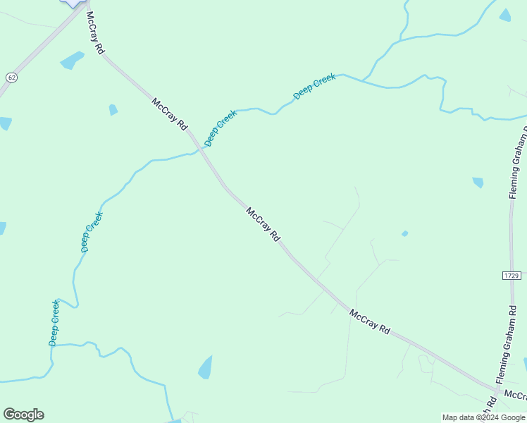 map of restaurants, bars, coffee shops, grocery stores, and more near 1374 McCray Road in Burlington