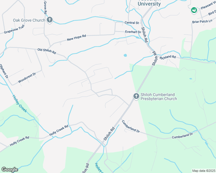 map of restaurants, bars, coffee shops, grocery stores, and more near 1751 Old Shiloh Road in Greeneville