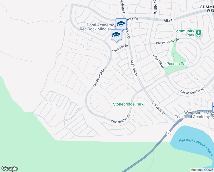 map of restaurants, bars, coffee shops, grocery stores, and more near 12428 Aster Hills Avenue in Las Vegas