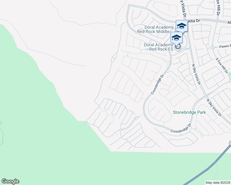 map of restaurants, bars, coffee shops, grocery stores, and more near 12613 Penfield Avenue in Las Vegas