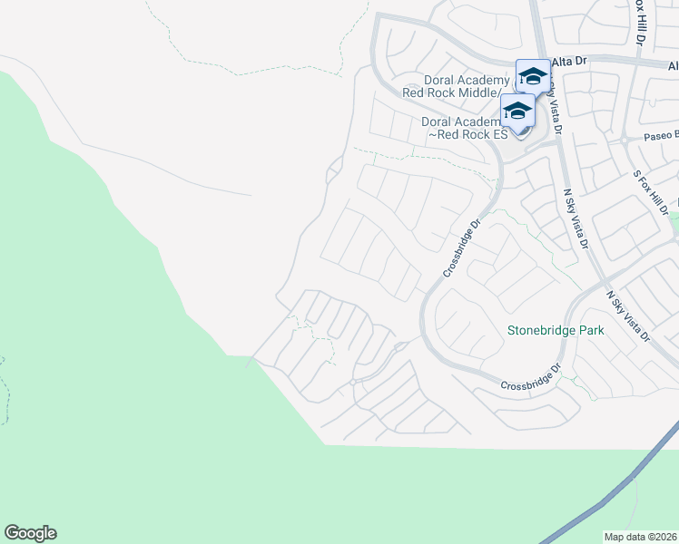 map of restaurants, bars, coffee shops, grocery stores, and more near 12613 Penfield Avenue in Las Vegas