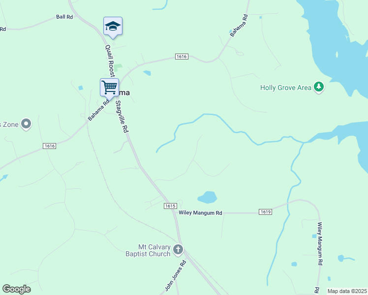 map of restaurants, bars, coffee shops, grocery stores, and more near 25 Blazing Star Lane in Bahama