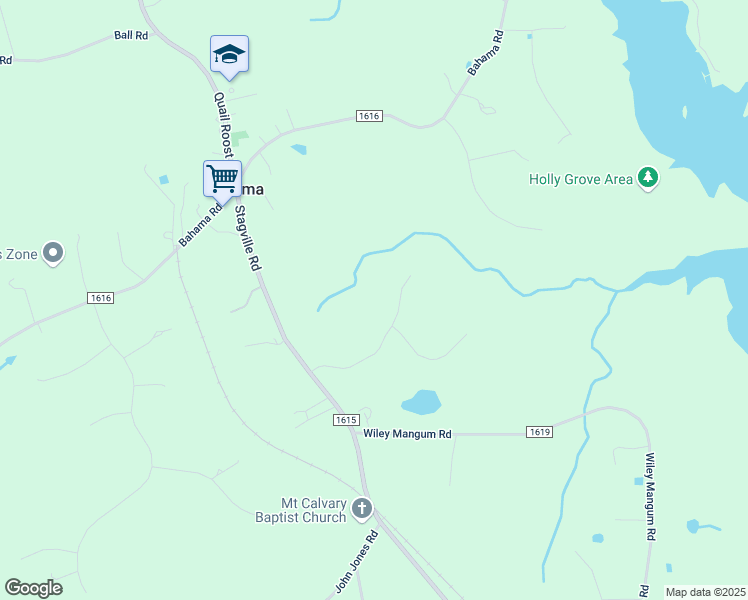 map of restaurants, bars, coffee shops, grocery stores, and more near 25 Blazing Star Lane in Bahama