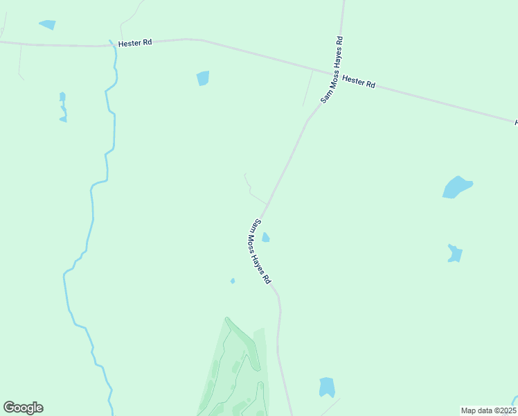 map of restaurants, bars, coffee shops, grocery stores, and more near 2673 Sam Moss Hayes Road in Creedmoor