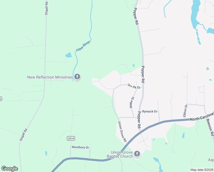 map of restaurants, bars, coffee shops, grocery stores, and more near 8932 Grove Park Drive in Oak Ridge