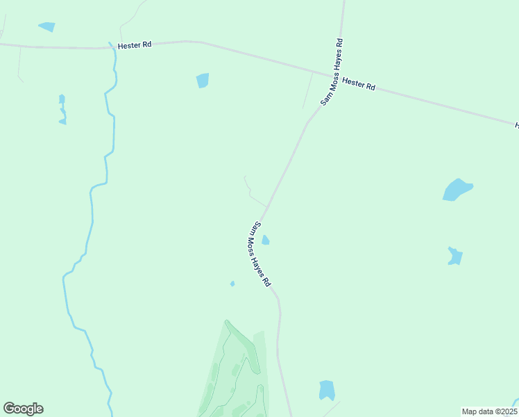 map of restaurants, bars, coffee shops, grocery stores, and more near 2673 Sam Moss Hayes Road in Creedmoor