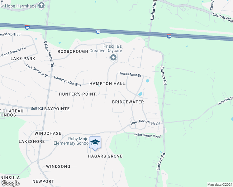 map of restaurants, bars, coffee shops, grocery stores, and more near 1203 Chickadee Circle in Nashville