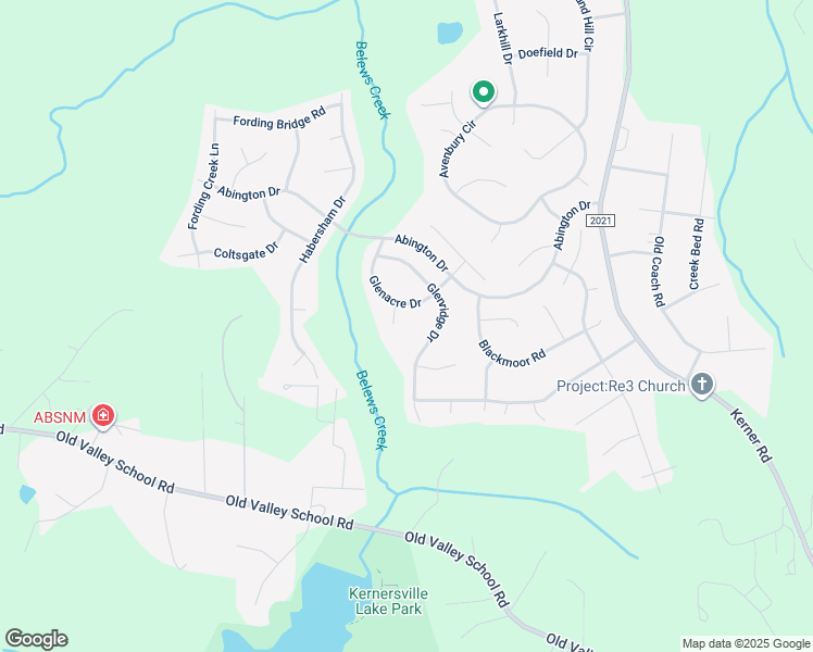 map of restaurants, bars, coffee shops, grocery stores, and more near 1905 Glenacre Court in Kernersville