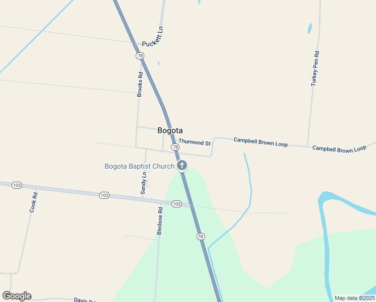 map of restaurants, bars, coffee shops, grocery stores, and more near 9735-9799 Highway 78 in Bogota