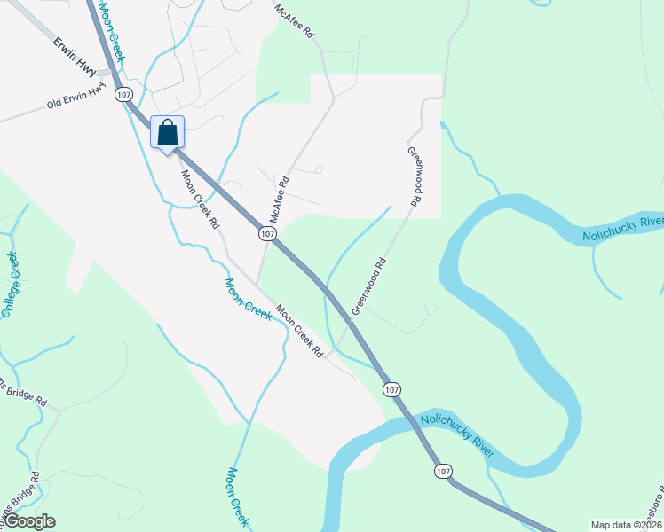 map of restaurants, bars, coffee shops, grocery stores, and more near Erwin Highway in Afton