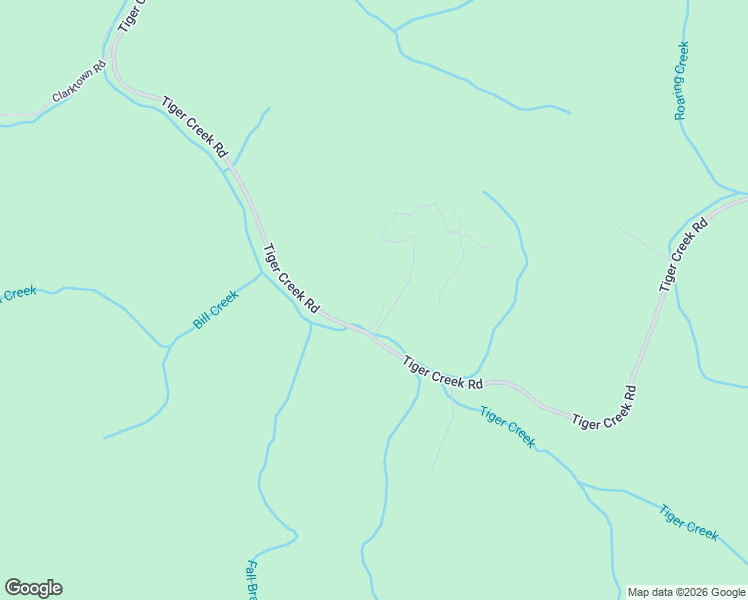 map of restaurants, bars, coffee shops, grocery stores, and more near 1209 Tiger Creek Road in Roan Mountain