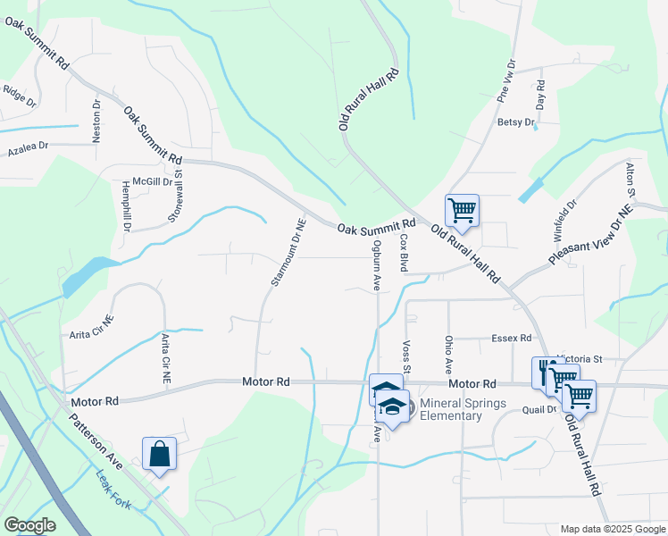 map of restaurants, bars, coffee shops, grocery stores, and more near 816 Dawson Street in Winston-Salem