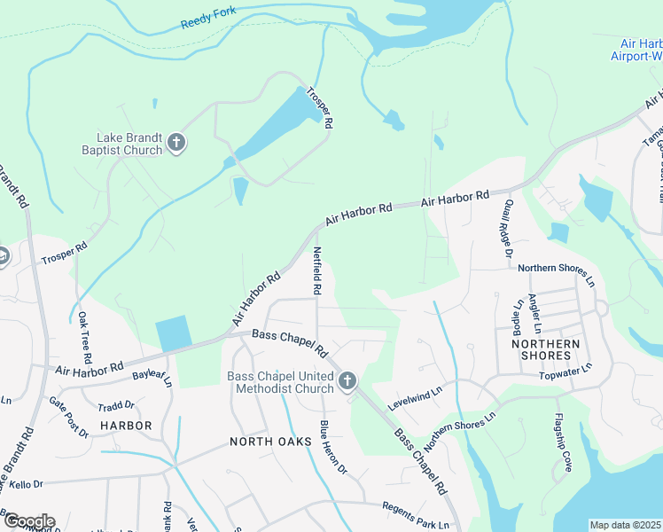 map of restaurants, bars, coffee shops, grocery stores, and more near 5918 Netfield Road in Greensboro