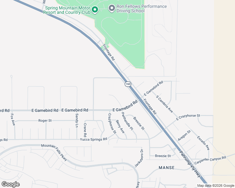 map of restaurants, bars, coffee shops, grocery stores, and more near 3891 Panhandle Place in Pahrump