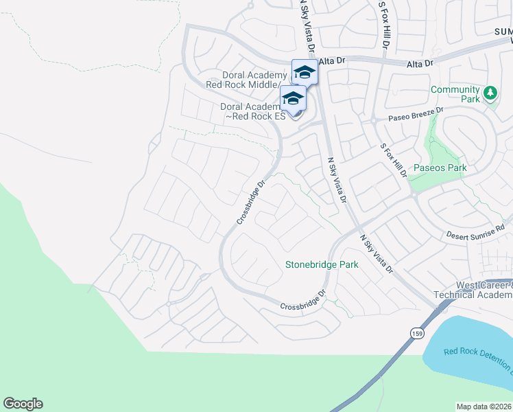 map of restaurants, bars, coffee shops, grocery stores, and more near 748 Agate Hills Street in Las Vegas