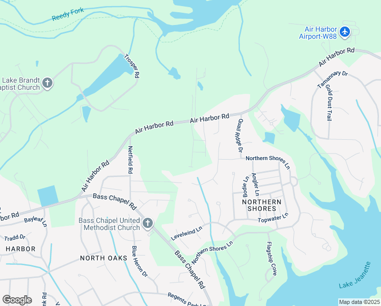 map of restaurants, bars, coffee shops, grocery stores, and more near 5121 Maple Blossom Trail in Greensboro