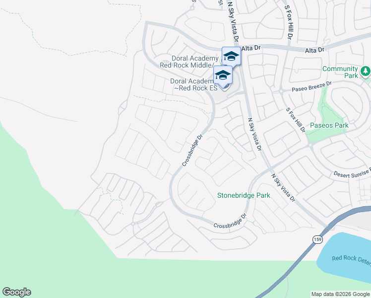 map of restaurants, bars, coffee shops, grocery stores, and more near 773 Thistle Fairway Street in Las Vegas