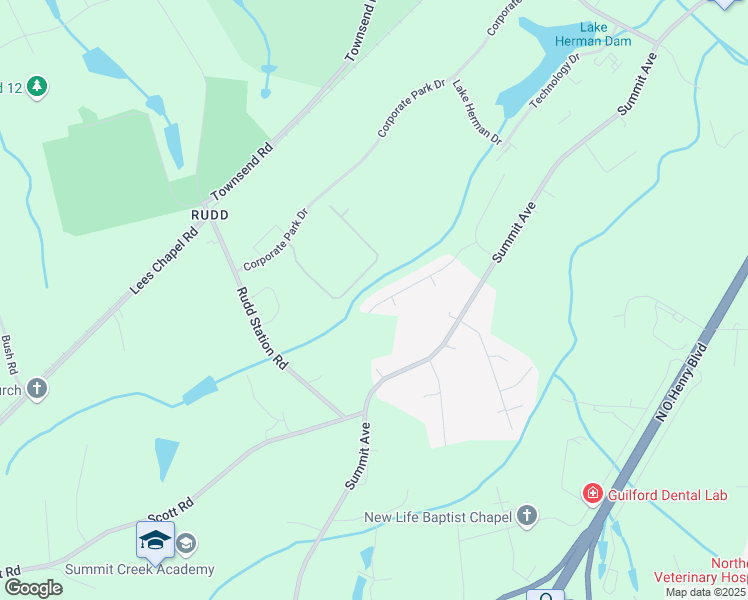 map of restaurants, bars, coffee shops, grocery stores, and more near 3559 Sydney Oaks Drive in Browns Summit