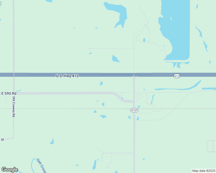 map of restaurants, bars, coffee shops, grocery stores, and more near 30515 East Admiral Place in Catoosa
