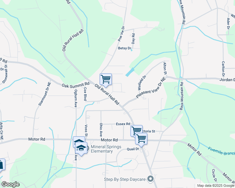 map of restaurants, bars, coffee shops, grocery stores, and more near 150 Sycamore Circle in Winston-Salem