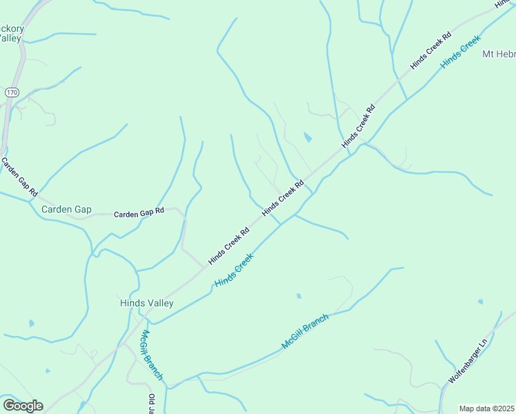 map of restaurants, bars, coffee shops, grocery stores, and more near 2790 Hinds Creek Road in Heiskell