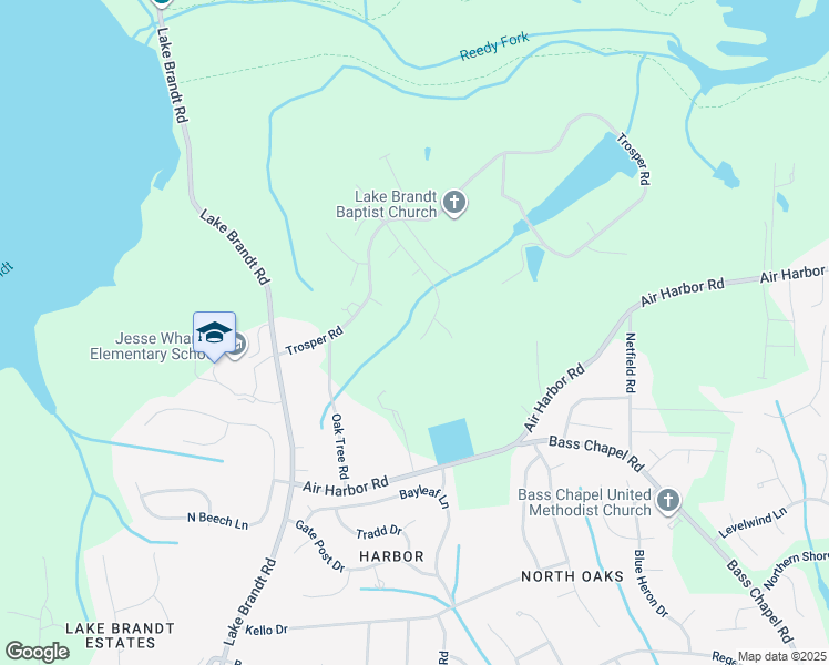 map of restaurants, bars, coffee shops, grocery stores, and more near 5907 Bedstone Drive in Greensboro