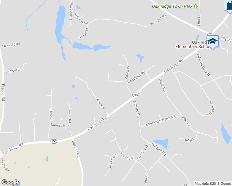 map of restaurants, bars, coffee shops, grocery stores, and more near 6001 Dunvagen Court in Oak Ridge