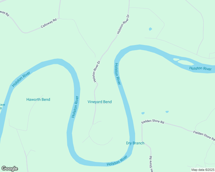 map of restaurants, bars, coffee shops, grocery stores, and more near 1955 Holston River Dr in Rutledge