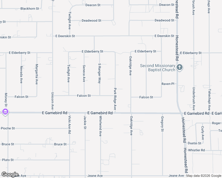 map of restaurants, bars, coffee shops, grocery stores, and more near 3820 Park Ridge Avenue in Pahrump
