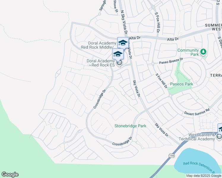 map of restaurants, bars, coffee shops, grocery stores, and more near 12332 Switchgrass Avenue in Las Vegas