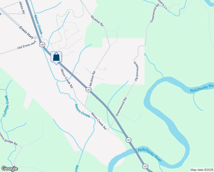 map of restaurants, bars, coffee shops, grocery stores, and more near 130 Mercer Lane in Afton