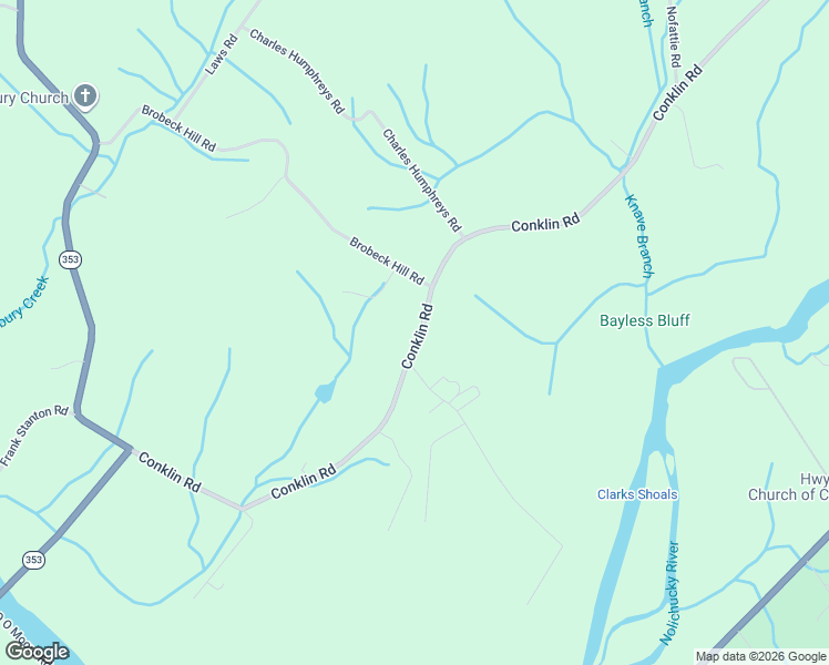 map of restaurants, bars, coffee shops, grocery stores, and more near 1983 Conklin Road in Limestone