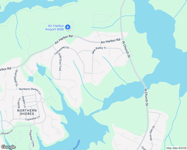 map of restaurants, bars, coffee shops, grocery stores, and more near 6311 New Bailey Trail in Greensboro