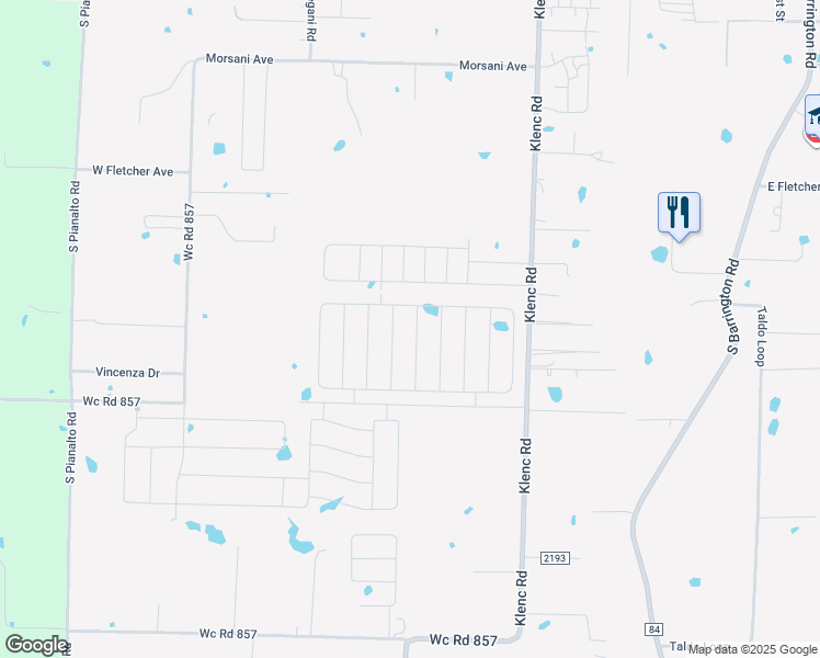 map of restaurants, bars, coffee shops, grocery stores, and more near 865 Klenc Road in Springdale