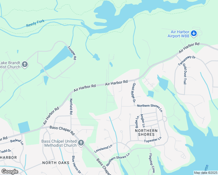 map of restaurants, bars, coffee shops, grocery stores, and more near 361 Air Harbor Road in Greensboro
