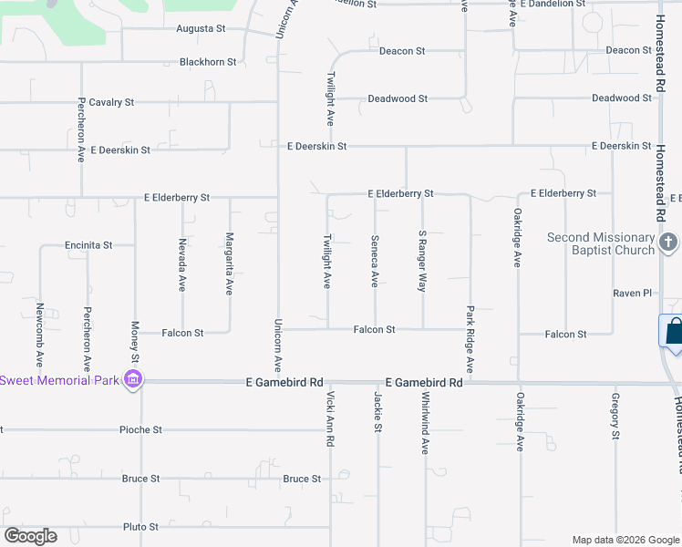 map of restaurants, bars, coffee shops, grocery stores, and more near 3721 Twilight Avenue in Pahrump
